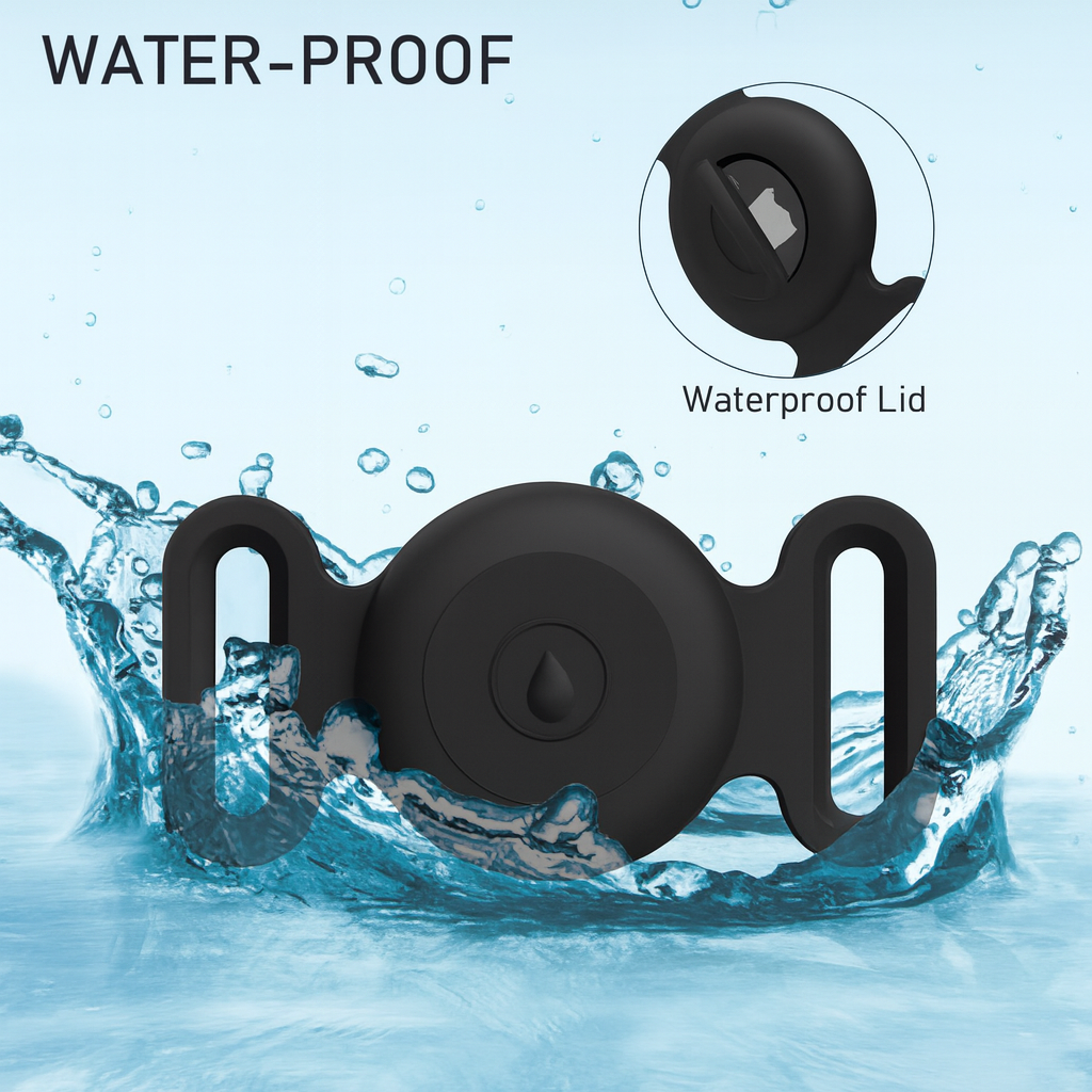 Silicone Airtag Collar Case