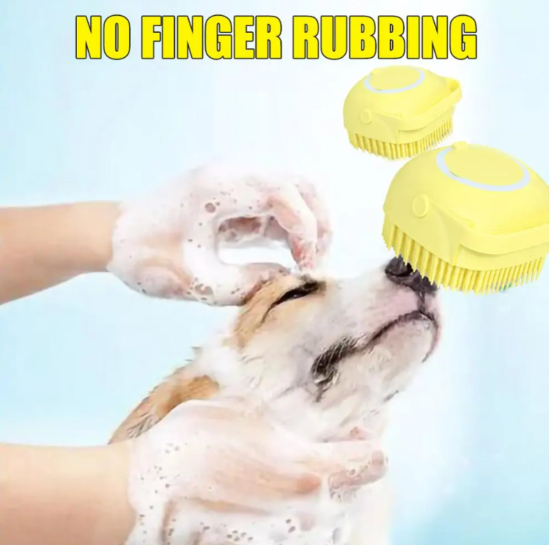 Cute Pet Bath Brush