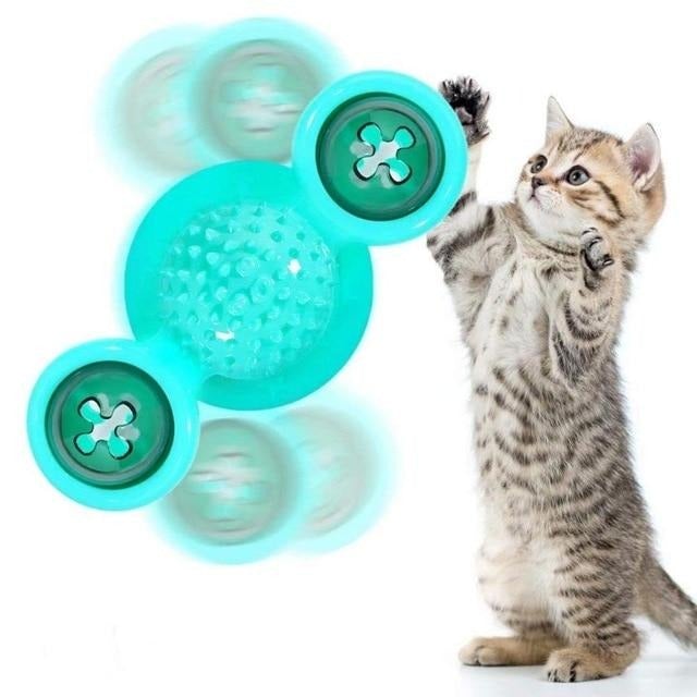 Scratch Hair Windmill Cat Toy