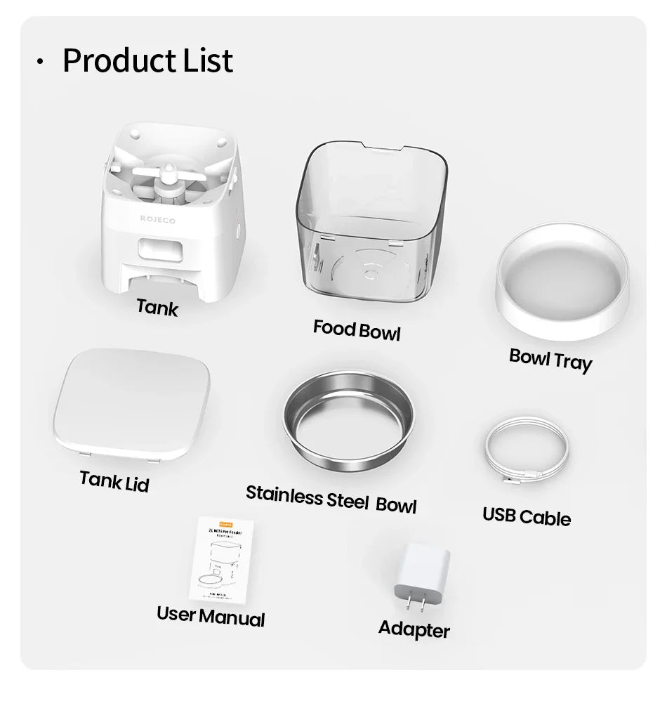 ROJECO Smart Pet Feeder